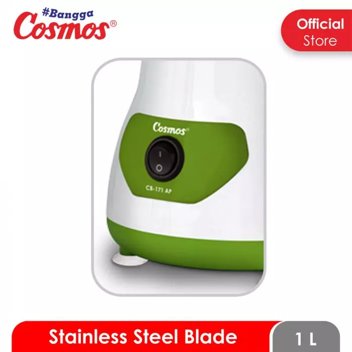 Cosmos Blender Plastik 2in1 1 Liter - CB171AP | CB-171 AP